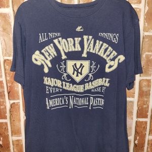 Majestic New York Yankees World Series shirt L